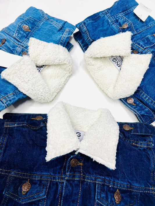 Denim Sharpa Jackets