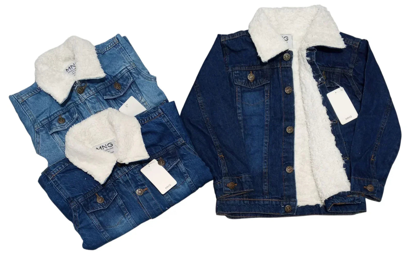 Denim Sharpa Jackets