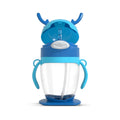 Blue and light blue kids tumbler bottle