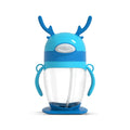 Blue and light blue kids tumbler bottle
