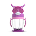 Purple and pink kids tumbler bottle
