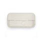 White & Brown Stainless Steel Lunch Box – 100% Leak-Proof, Kids Friendly Clips, Food-Safe Spoon, Non-Toxic Recyclable Plastic